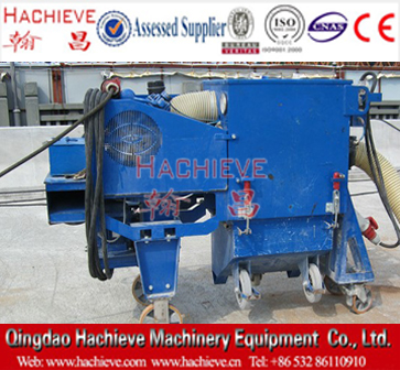 Road surface shot blasting machine