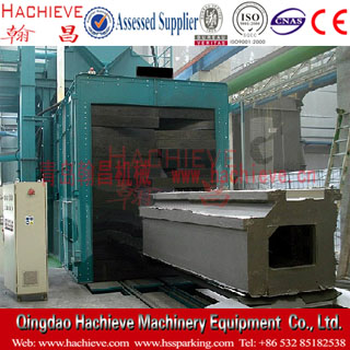 Q76series car-type airless and air shot-blasting machine 